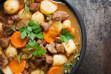 Sopa de legumes com carne